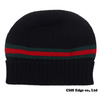 GUCCI LINE KNIT CAP BLACK画像