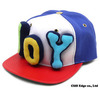 JOY RICH x DEE AND RICKY JOY PUFF STRAP BACK CAP MULTI画像