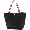 FRED PERRY トートバッグ BLACK/BLACK F9118画像