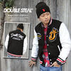 DOUBLE STEAL King D メルトンスタジャン(ブラック/ホワイト) 726-38026画像