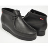 Clarks PADMORE BLACK LEATHER 79161画像