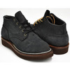 NICKS BOOTS OXFORD 4inch BLACK ROUGHOUT #2021 VIBRAM SOLE (BROWN) (WIDTH:E)画像