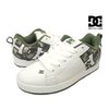 DC SHOES MEN'S COURT GRAFFIK SE WHITE/MILITARY (WMC) 300927 WMC画像