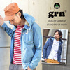 grn スラブデニムジップパーカー(2カラー) GRN213056N画像