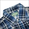 SUGAR CANE Light SC26114 リネンチェックワークシャツ画像