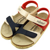 Papillio Kids BARI BF Champagne Cream/Blue/Red 246433画像
