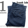 FRANK LEDER ウォッシュドリネンネイビーパンツ 0113058画像