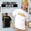 DOUBLE STEAL BLACK Monogram LOGO 半袖Tシャツ 931-14203画像