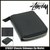 STUSSY Classic Sideways Zip Wallet 136084画像