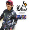 go slow caravan 宇宙＆サイケ 総柄プリント ナイロン ポケッタブルパーカー 351212/351208画像
