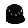 40oz NYC Givenchy inspired SNAPBACK CAP BLACKxBLACK画像