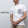 MONITALY S/S Pocket T-shirts WHITE画像