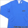 mastermind JAPAN スビンゴールド天竺 15 Color Pocket 長袖Tシャツ BLUE画像