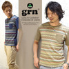 grn ジャカード天竺 半袖Tシャツ GRN113034Y画像