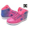 DC SHOES WOMEN'S REBOUND HIGH LE DAZZLING BLUE PRINT (DBP) 303400 DBP画像