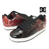 DC SHOES MEN'S COURT GRAFFIK SE BLACK/RED/PRINT (BEP) 300927 BEP画像