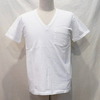 THE FLAT HEAD TVP-00W VネックポケットTシャツ00W画像