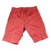 GROWN & SEWN INDEPENDENT SLIM SHORTS TWILL/faded red画像