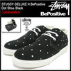 STUSSY ×BePositive  Dot Shoe Black DELUXE 438063画像