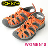 KEEN Women's Whisper Persimmon/Neutral Gray 1008457画像
