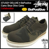 STUSSY ×BePositive Camo Shoe Olive Camo DELUXE 438062画像