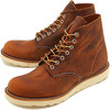 REDWING #9111 CLASSIC WORK BOOTS 6″ Round Toe COPPER ROUGH & TOUGH画像