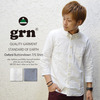 grn オックスフォード ボタンダウン 7分袖シャツ GRN213039A画像