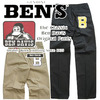 BEN DAVIS ホワイトレーベル ストレート ロング プリントパンツ BDW-5507画像
