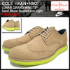 COLE HAAN &times;NIKE LUNAR GRAND WINGTIP Sand Stone Suede Lime Light C11248画像