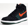 NIKE DUNK WOVEN "LIMITED EDITION for EX" BLK/ORG/GRN 555030-080画像