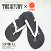 SiFURY &times;dupe SANDAL BLACK SMKT042画像