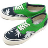 VANS VALUT OG ERA LX (PALM LEAF) NAVY/GREEN VN-0OZD7NN画像