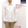 IRON HEART ホワイトシャンブレー ワークシャツ IHSH-58画像