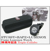 LUMINOX &times; STUSSY &times; BAPE Camo Luminox Watch 30周年記念 トリプルコラボ画像