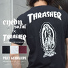EYEDY ×THRASHER PLAY GUADALUPE T-SHIRT EYE-THR002BBL画像