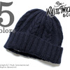 WASTE(TWICE) ケーブル編み・フィッシャーマンズ・シーマンズニットキャップ WT-MR-H-G04画像