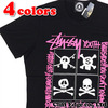 mastermind JAPAN x STUSSY SKULL PATTERN TEE画像