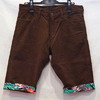 THE FLAT HEAD CHP-01W コーデュロイハーフパンツ画像
