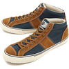 PF Flyers CENTER MID Navy/Brown PM13CM 3W画像