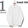 FRANK LEDER クリームストライプ リネンシャツ 0226045画像