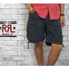 RRL  後染め ミリタリー カーゴ ショーツ Charcoal画像