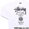 STUSSY x mastermind JAPAN MMJ WT Crew WHITE画像