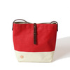 SUNSET CRAFTSMAN "MARKET" SHOULDER BAG (S) APPLE x CREAM SCCM004画像