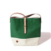 SUNSET CRAFTSMAN "MARKET" SHOULDER BAG (S) GREEN x CREAM SCCM004画像