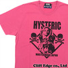 HYSTERIC GLAMOUR x mastermind JAPAN TWO SKULL TEE PINK画像