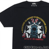 HYSTERIC GLAMOUR x mastermind JAPAN BOXER WOMEN TEE BLACK画像
