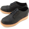 PISTOLERO Oxford Cap Toe BLACK 112-01画像