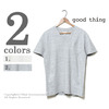 good thing VネックポケットTシャツ GT1133002画像