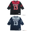 STUSSY All Star Football Jersey 3/4 Crew 114618画像