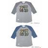 PROJECT SR'ES United Camo Logo 3/4 Raglan KNT00913画像